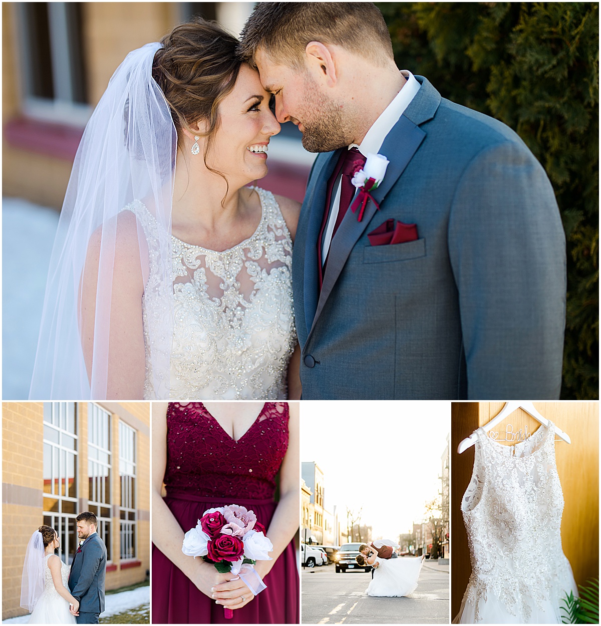St. Cloud Minnesota Spring Elegant Ballroom Wedding
