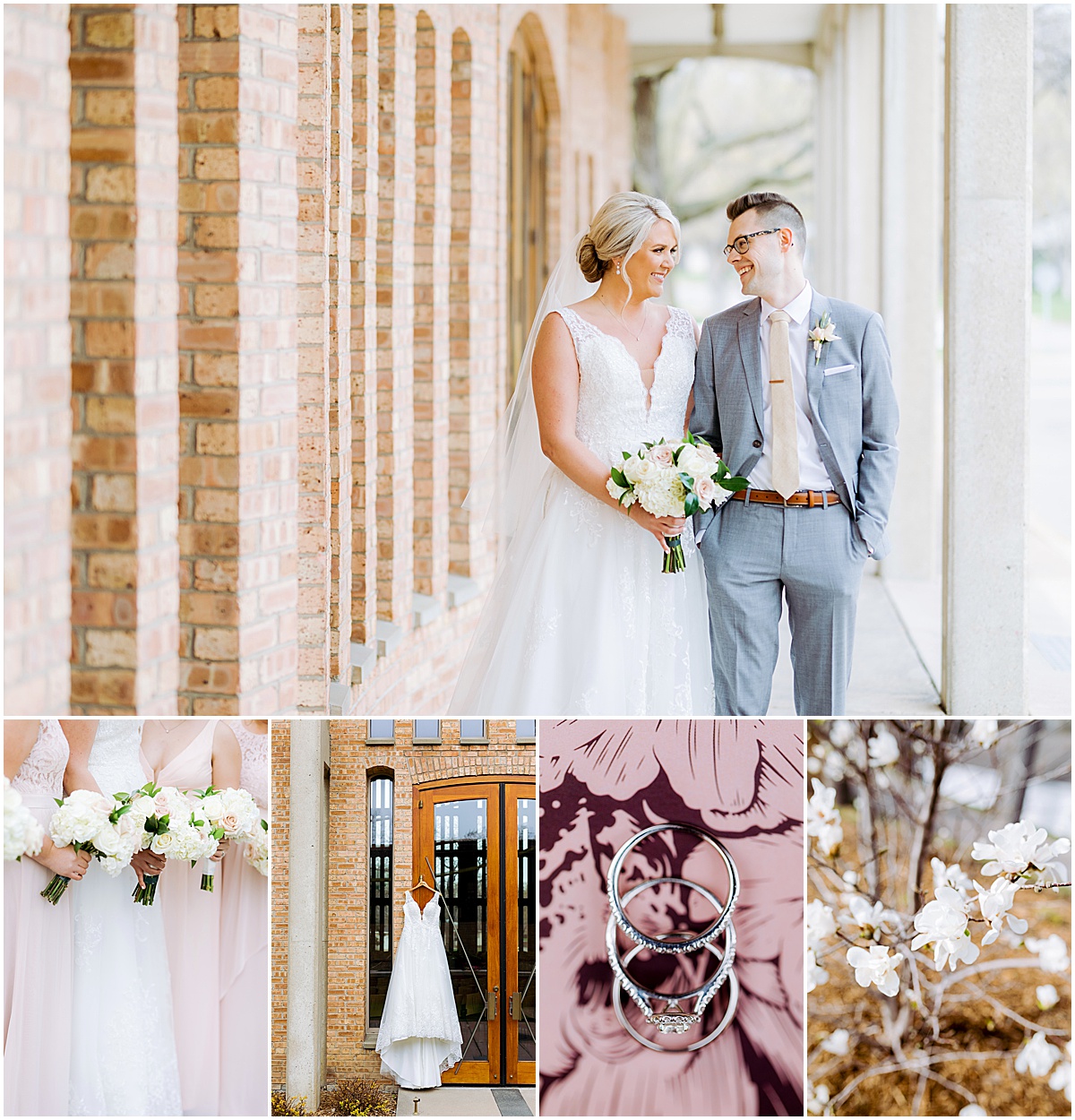 Spring Minneapolis Golf Club Wedding by Cameron and Tia Photography