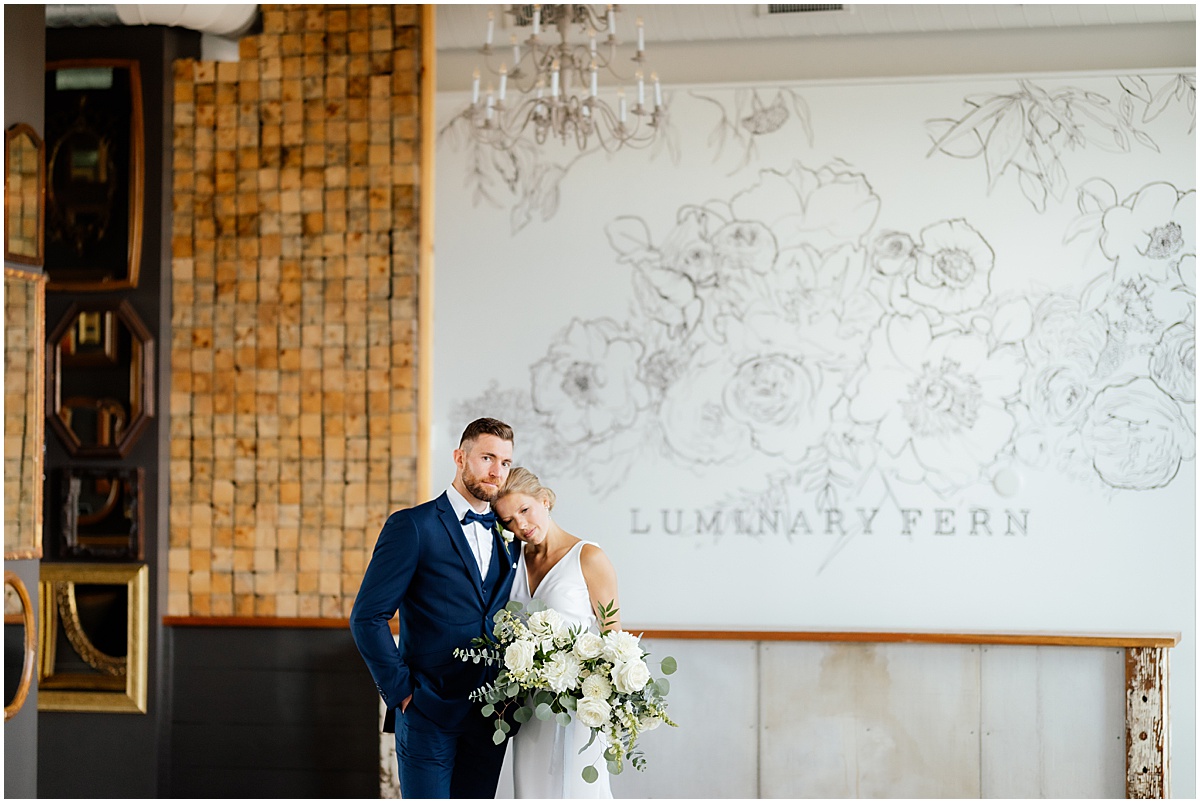 NP Event Space and Luminary Fern Wedding