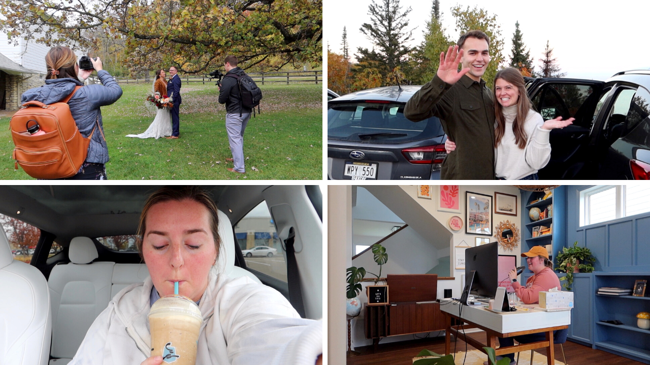 week in the life of minneapolis wedding photographers during busy season
